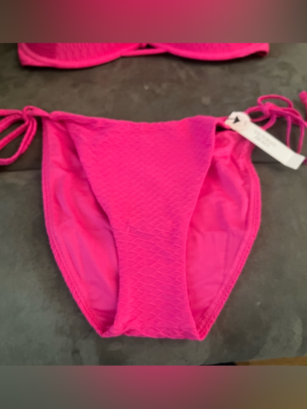 Victoria's Secret Hot Pink Cheeky Bikini Bottoms